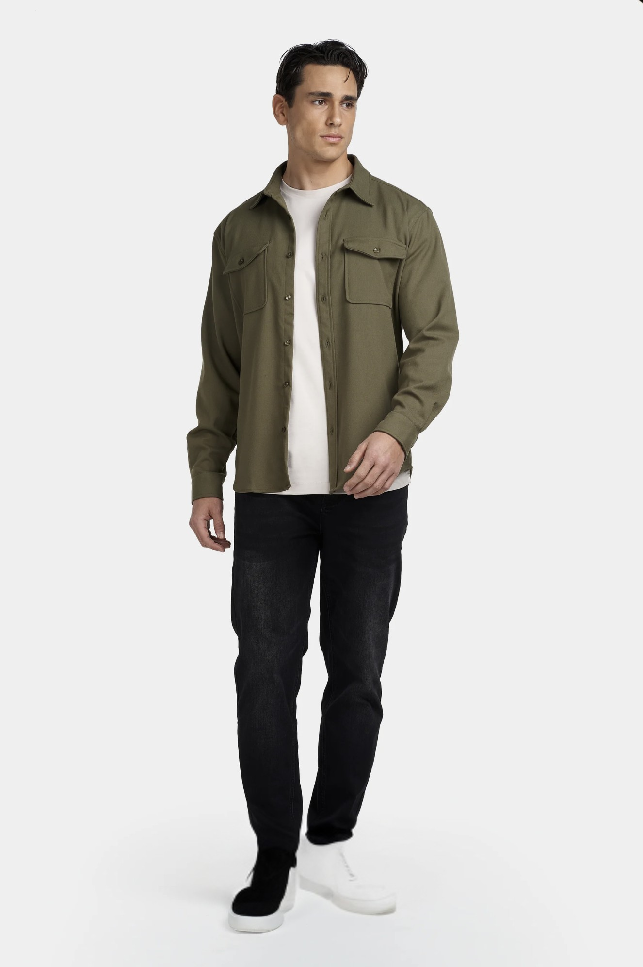 FABIO CREWNECK OVERSHIRT